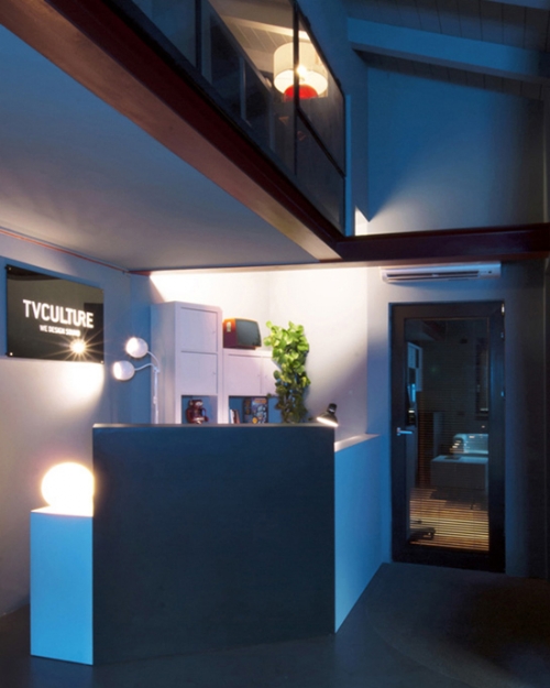 TV Culture restyling studio registrazione Verona